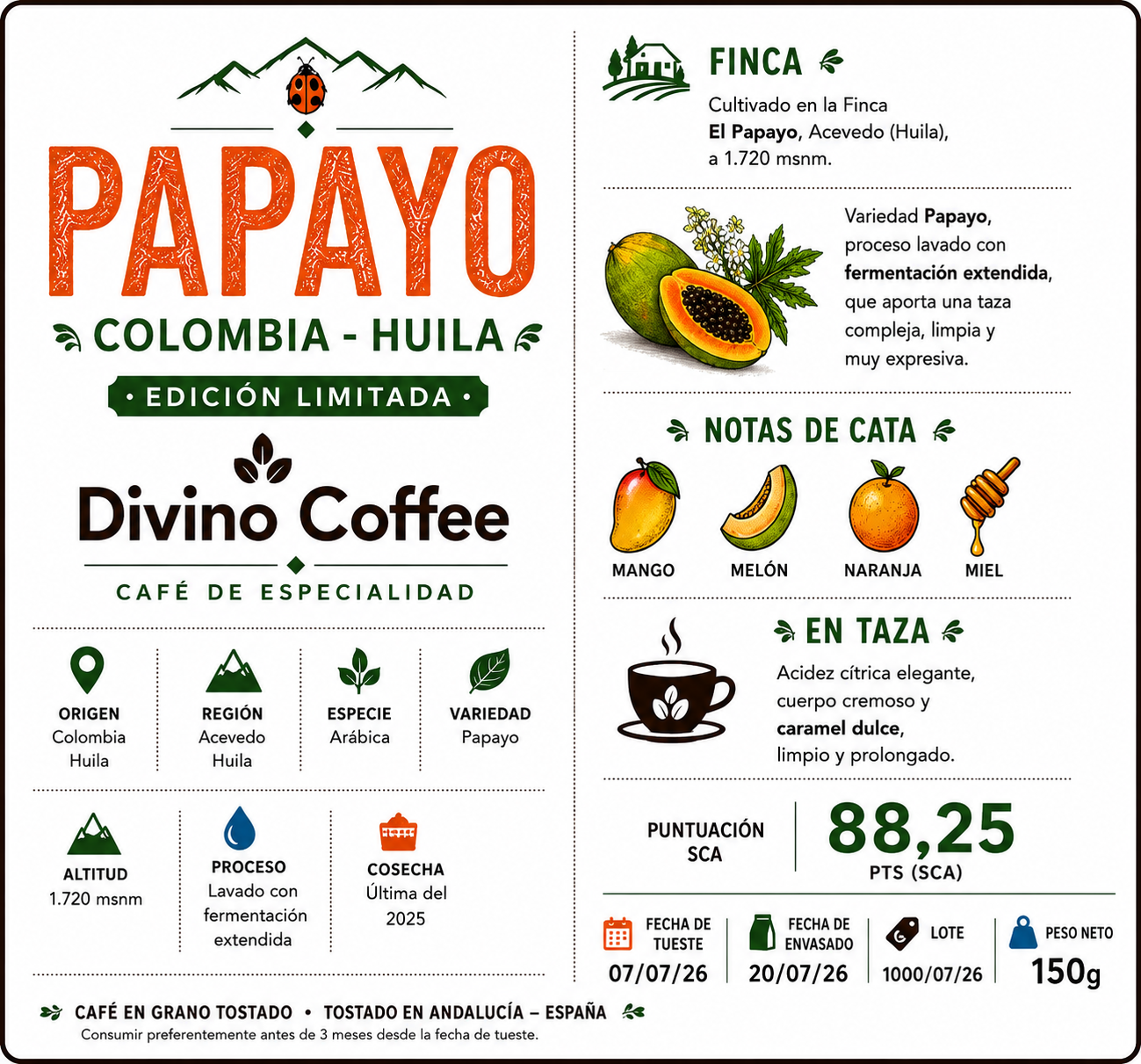 Bourbon Papayo